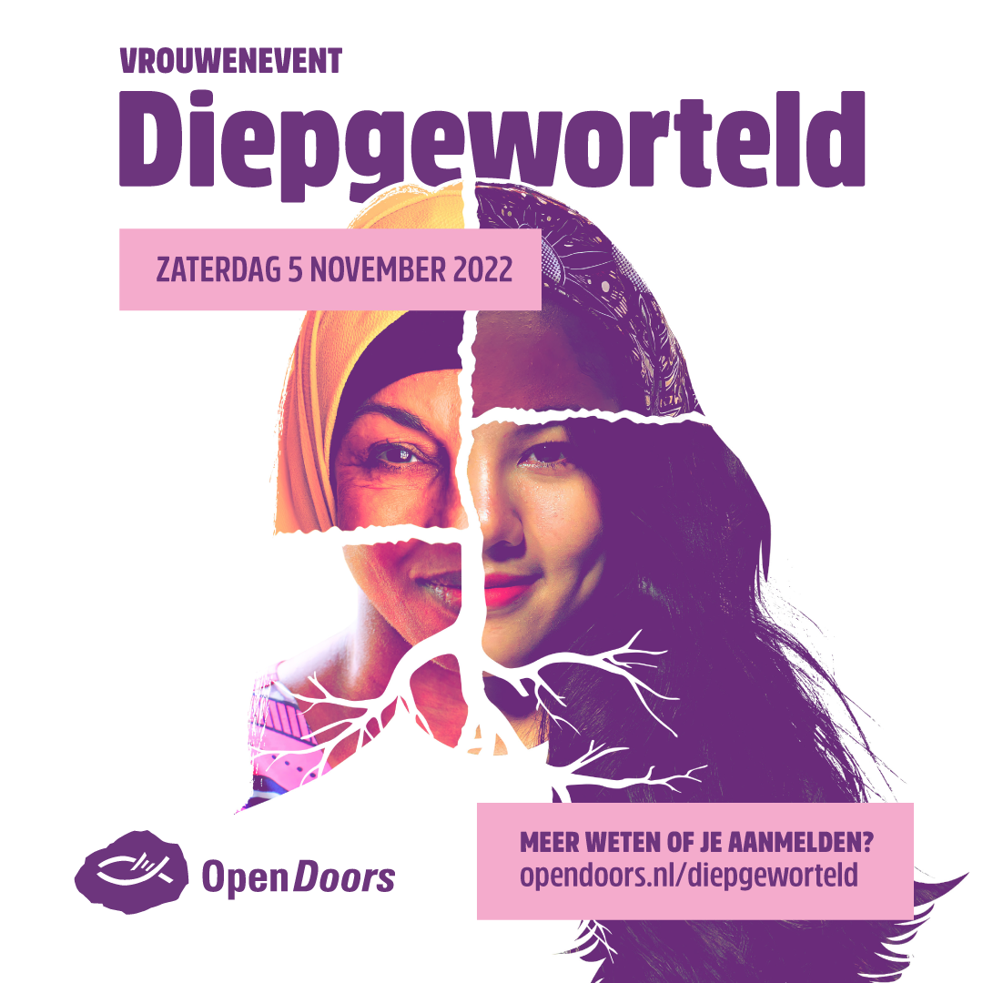 Open Doors vrouwenevent Diepgeworteld